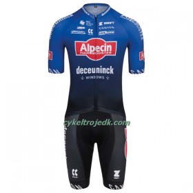 Cykeltøj + Cykelshorts 2023 Alpecin Deceuninck Blå